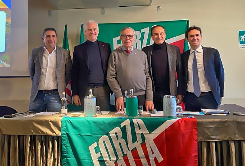 Ugo Cavallera rieletto coordinatore provinciale di Forza Italia